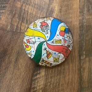 Vintage Tin Noise Maker Party Theme Balloons Drinks Party Hats Celebrate